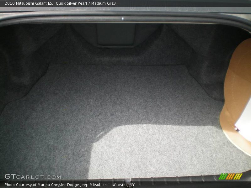 Quick Silver Pearl / Medium Gray 2010 Mitsubishi Galant ES