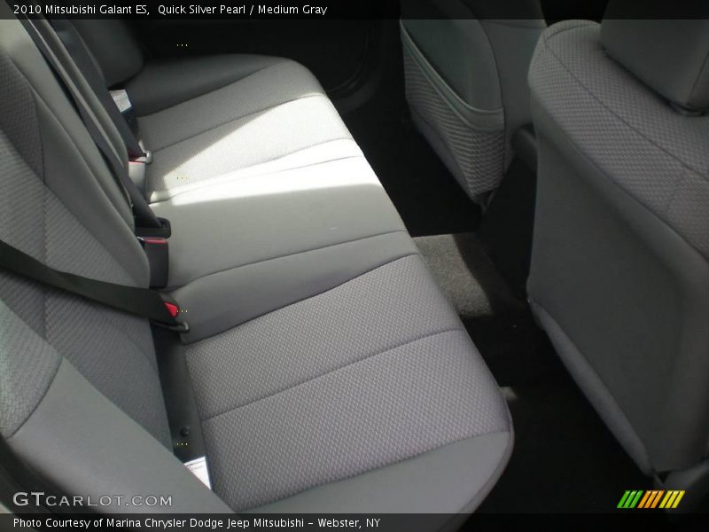 Quick Silver Pearl / Medium Gray 2010 Mitsubishi Galant ES