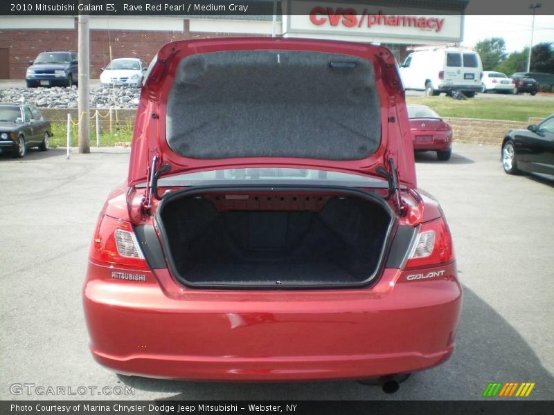 Rave Red Pearl / Medium Gray 2010 Mitsubishi Galant ES