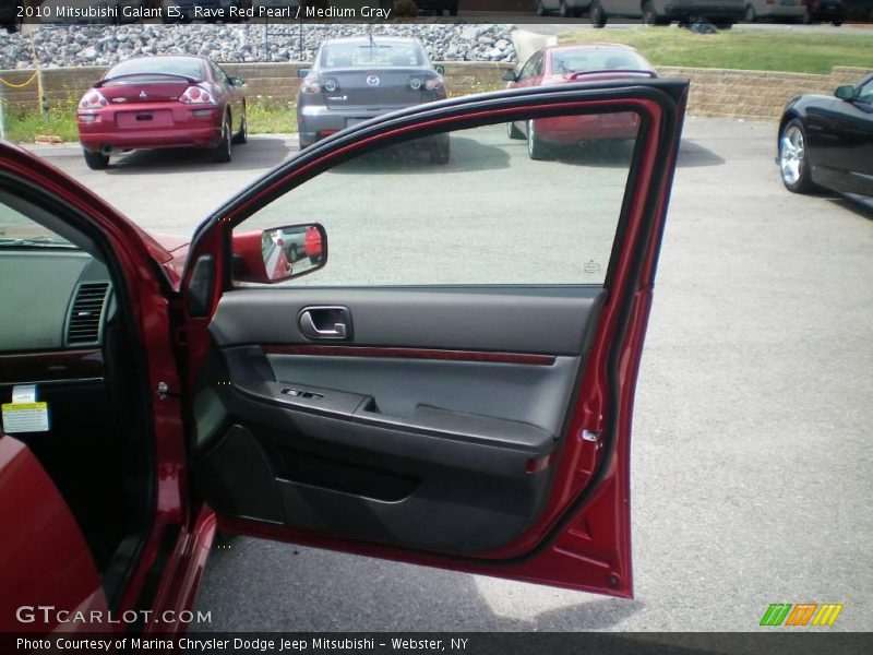 Rave Red Pearl / Medium Gray 2010 Mitsubishi Galant ES