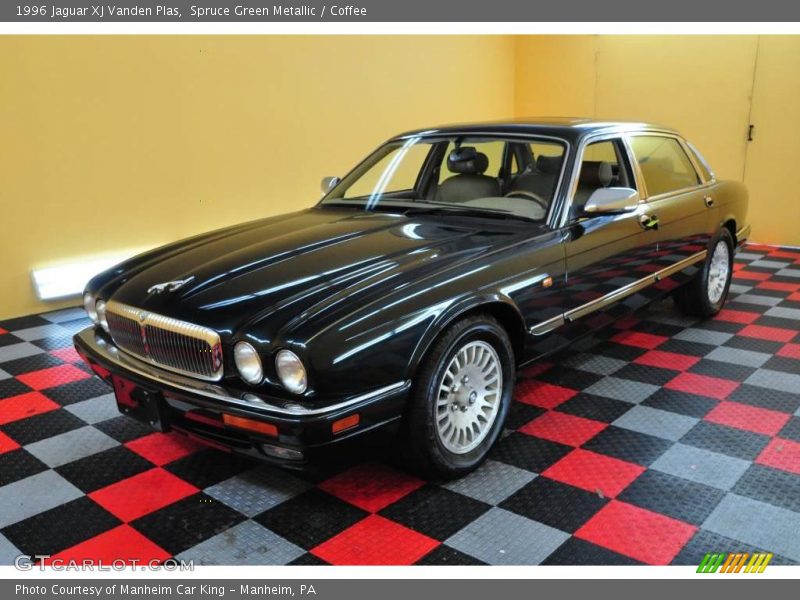 Spruce Green Metallic / Coffee 1996 Jaguar XJ Vanden Plas