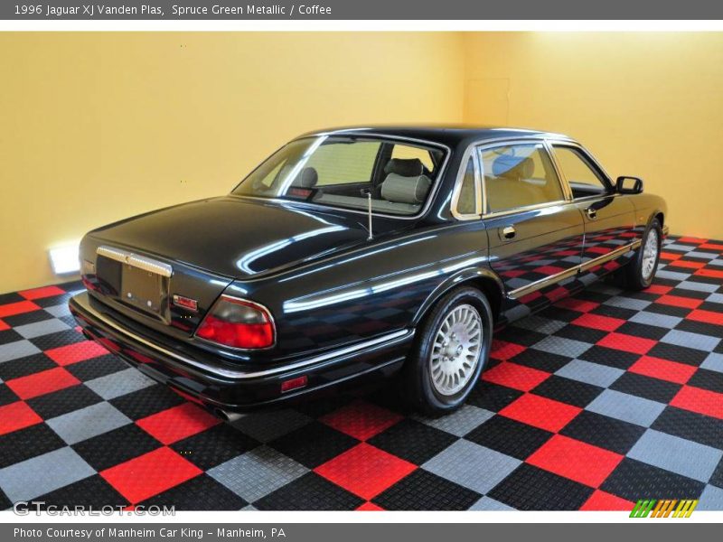 Spruce Green Metallic / Coffee 1996 Jaguar XJ Vanden Plas