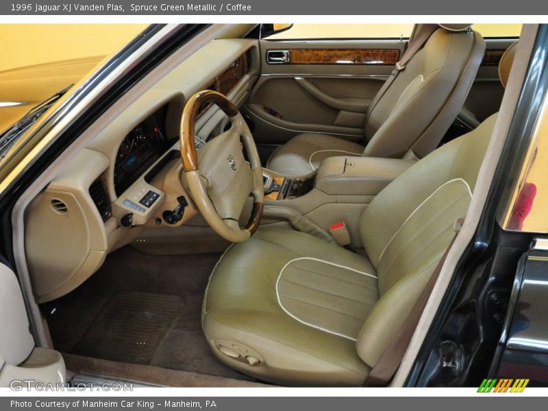 Spruce Green Metallic / Coffee 1996 Jaguar XJ Vanden Plas