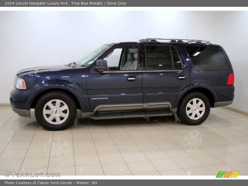 True Blue Metallic / Dove Grey 2004 Lincoln Navigator Luxury 4x4
