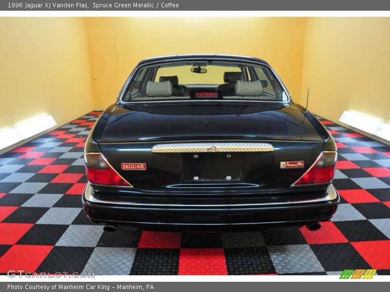 Spruce Green Metallic / Coffee 1996 Jaguar XJ Vanden Plas