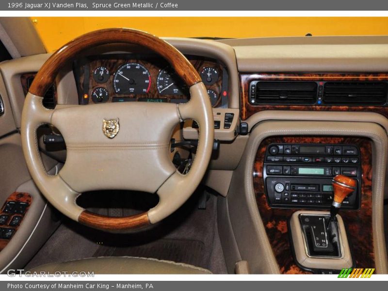 Spruce Green Metallic / Coffee 1996 Jaguar XJ Vanden Plas