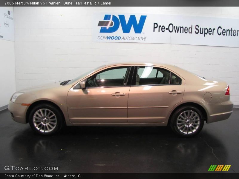 Dune Pearl Metallic / Camel 2006 Mercury Milan V6 Premier