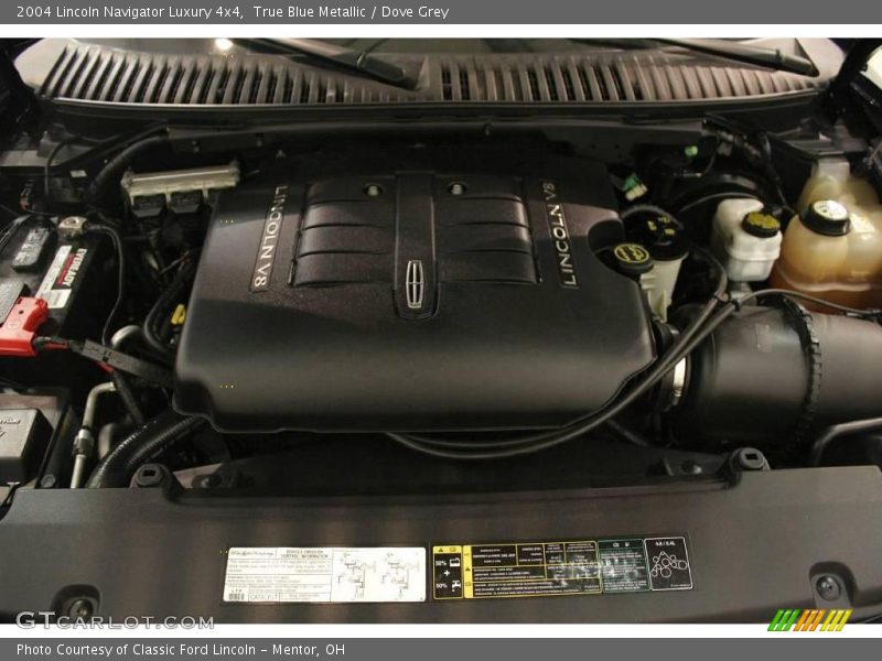 True Blue Metallic / Dove Grey 2004 Lincoln Navigator Luxury 4x4
