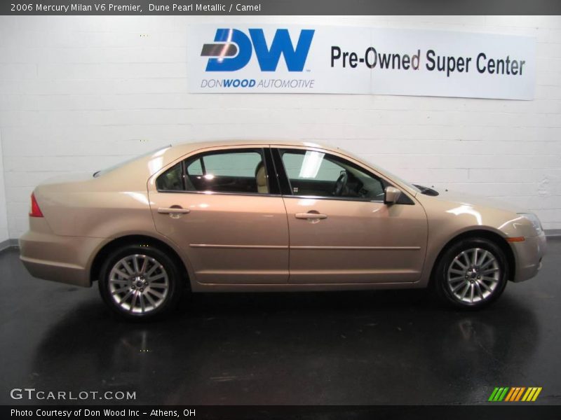 Dune Pearl Metallic / Camel 2006 Mercury Milan V6 Premier