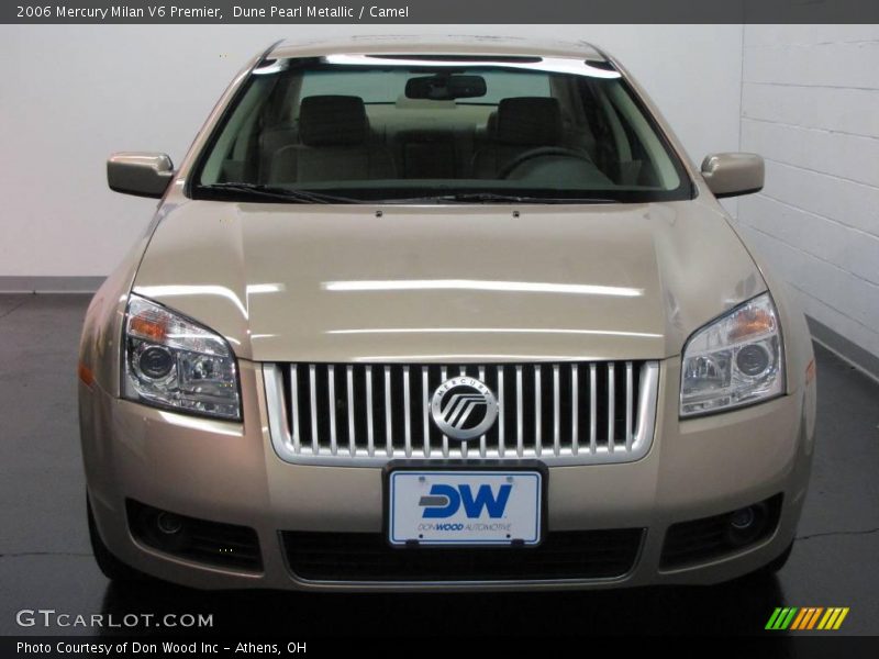 Dune Pearl Metallic / Camel 2006 Mercury Milan V6 Premier