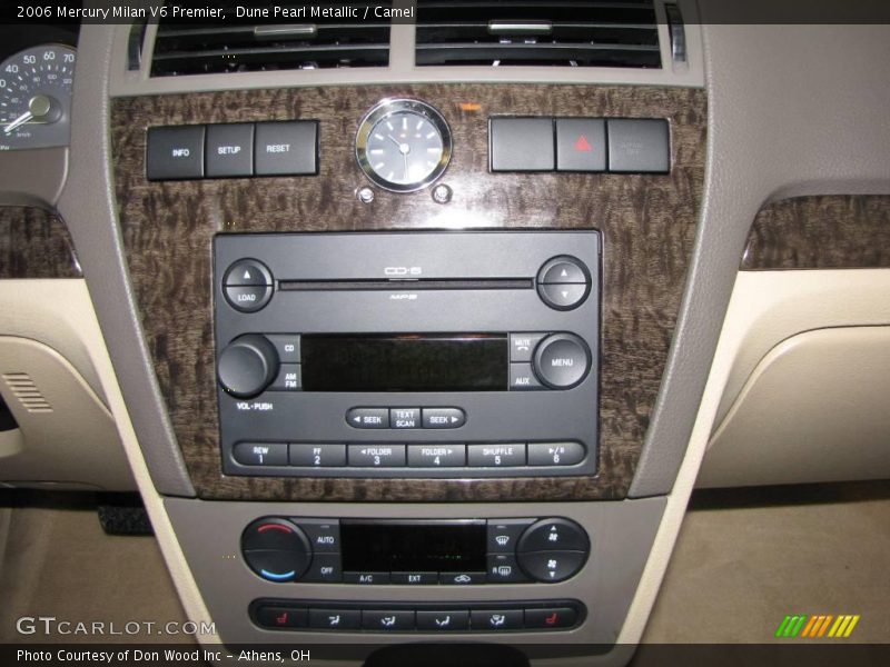Dune Pearl Metallic / Camel 2006 Mercury Milan V6 Premier