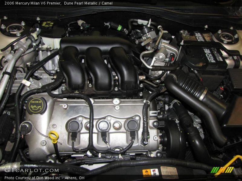 Dune Pearl Metallic / Camel 2006 Mercury Milan V6 Premier