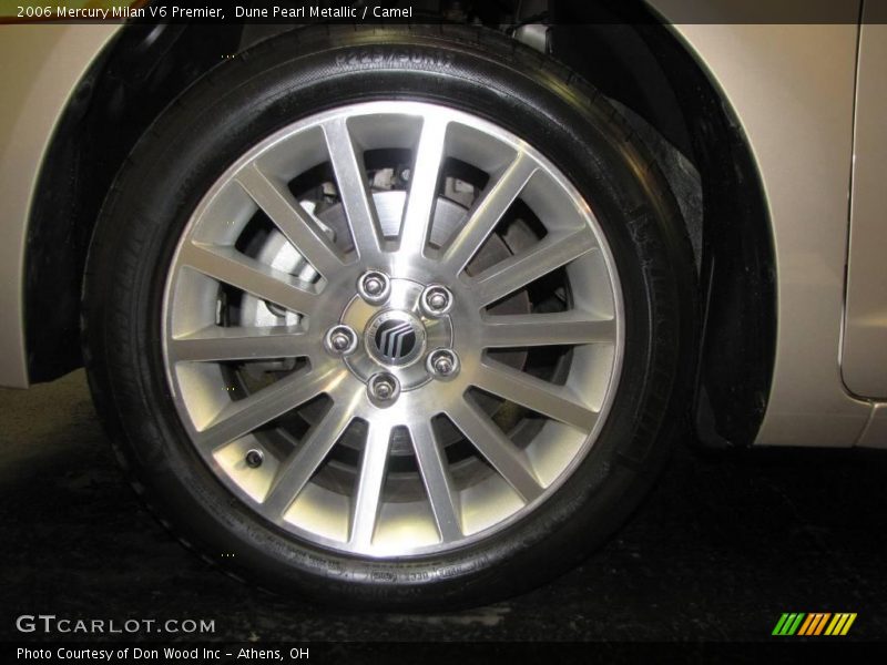 Dune Pearl Metallic / Camel 2006 Mercury Milan V6 Premier