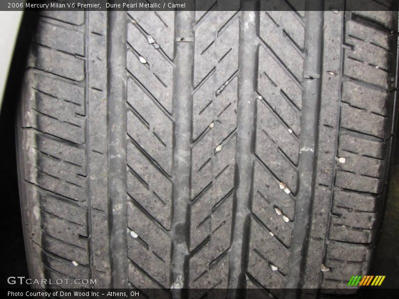Dune Pearl Metallic / Camel 2006 Mercury Milan V6 Premier