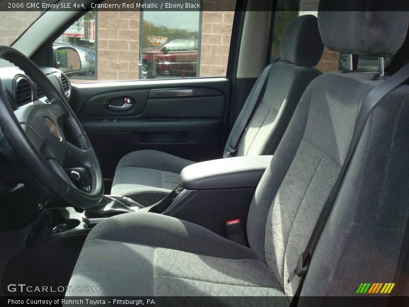 Cranberry Red Metallic / Ebony Black 2006 GMC Envoy SLE 4x4