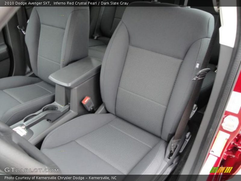Inferno Red Crystal Pearl / Dark Slate Gray 2010 Dodge Avenger SXT
