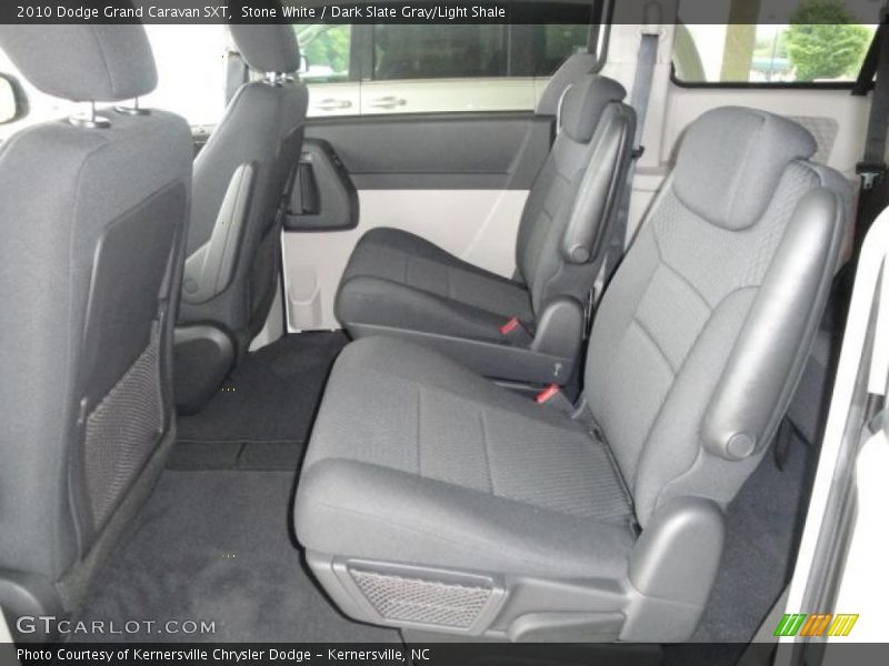 Stone White / Dark Slate Gray/Light Shale 2010 Dodge Grand Caravan SXT
