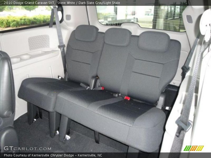 Stone White / Dark Slate Gray/Light Shale 2010 Dodge Grand Caravan SXT