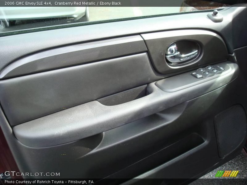 Cranberry Red Metallic / Ebony Black 2006 GMC Envoy SLE 4x4