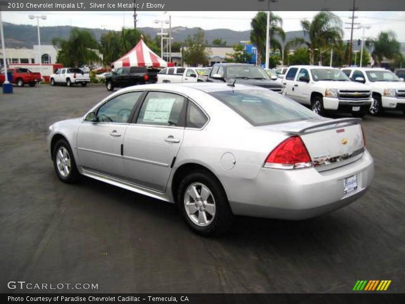 Silver Ice Metallic / Ebony 2010 Chevrolet Impala LT
