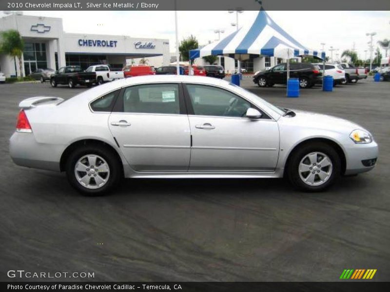 Silver Ice Metallic / Ebony 2010 Chevrolet Impala LT