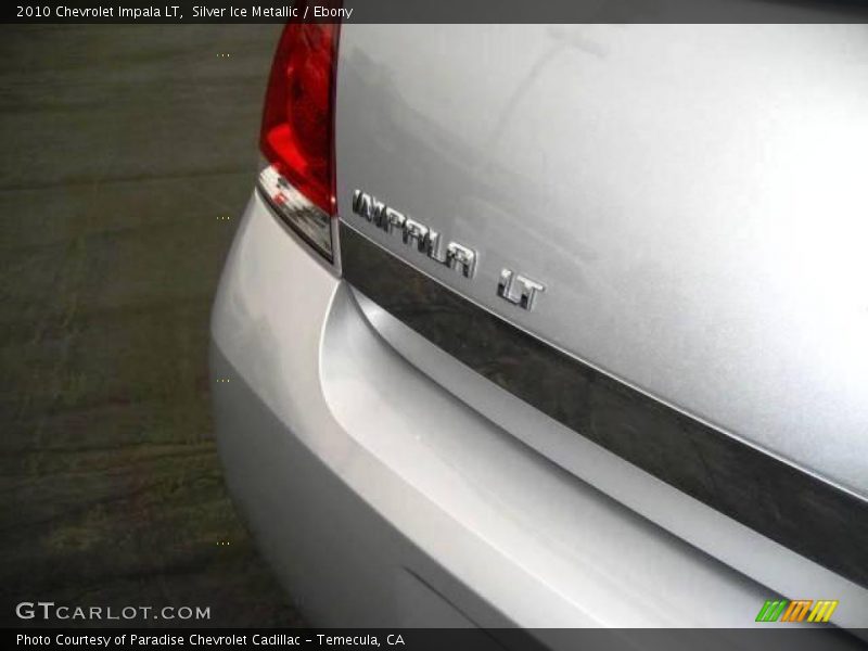 Silver Ice Metallic / Ebony 2010 Chevrolet Impala LT