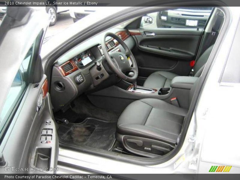 Silver Ice Metallic / Ebony 2010 Chevrolet Impala LT