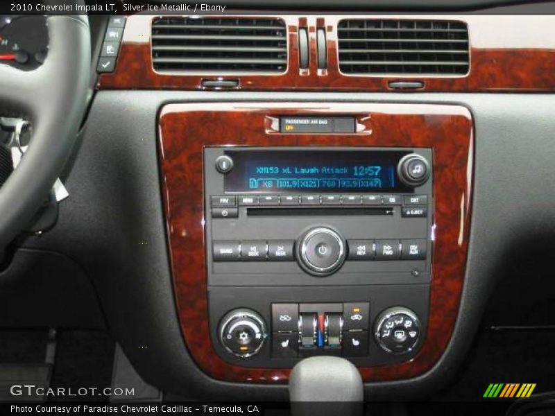 Silver Ice Metallic / Ebony 2010 Chevrolet Impala LT