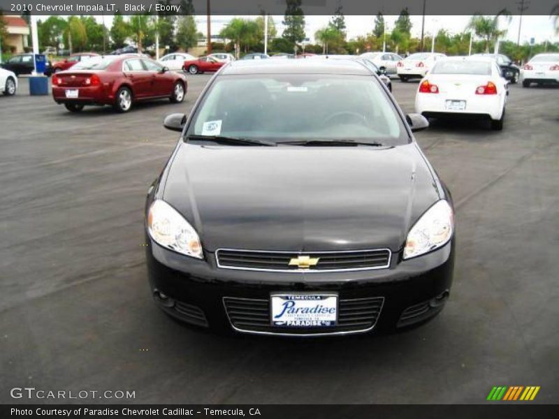 Black / Ebony 2010 Chevrolet Impala LT