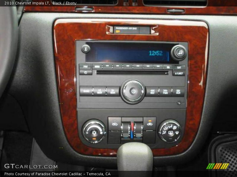 Black / Ebony 2010 Chevrolet Impala LT