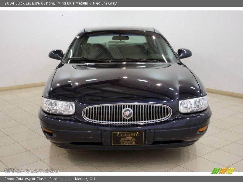 Ming Blue Metallic / Medium Gray 2004 Buick LeSabre Custom