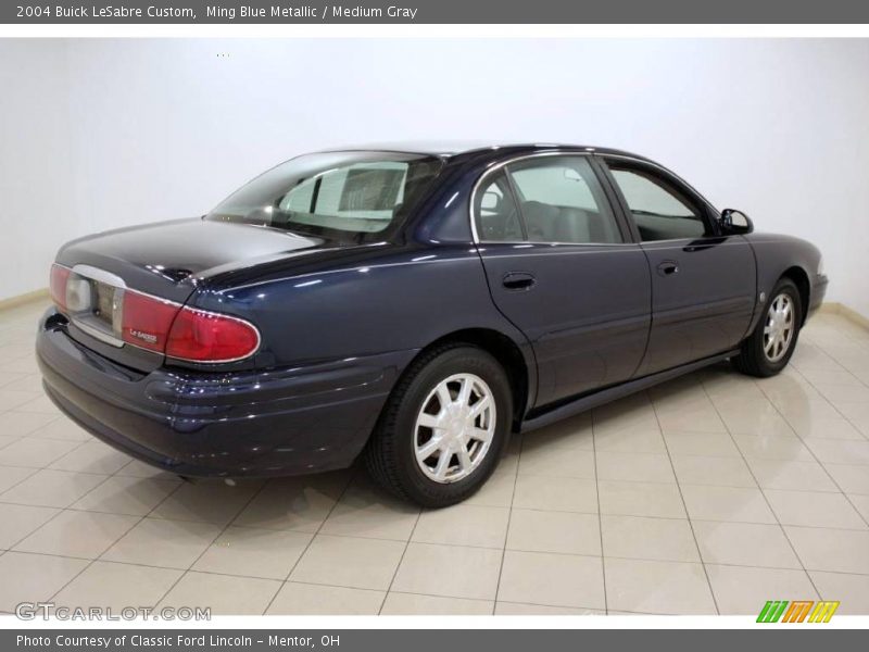 Ming Blue Metallic / Medium Gray 2004 Buick LeSabre Custom