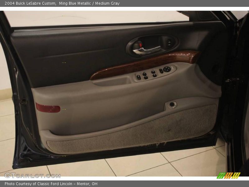 Ming Blue Metallic / Medium Gray 2004 Buick LeSabre Custom