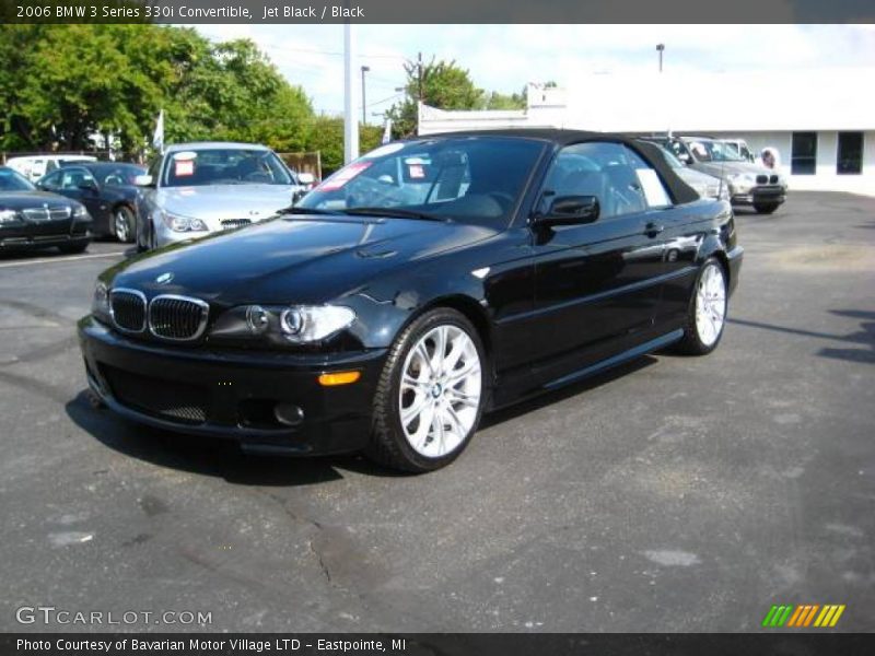 Jet Black / Black 2006 BMW 3 Series 330i Convertible