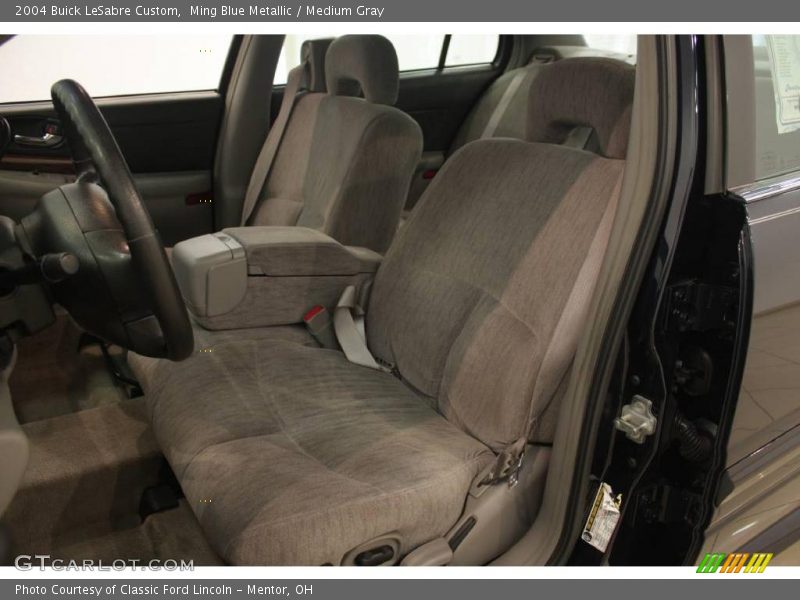 Ming Blue Metallic / Medium Gray 2004 Buick LeSabre Custom