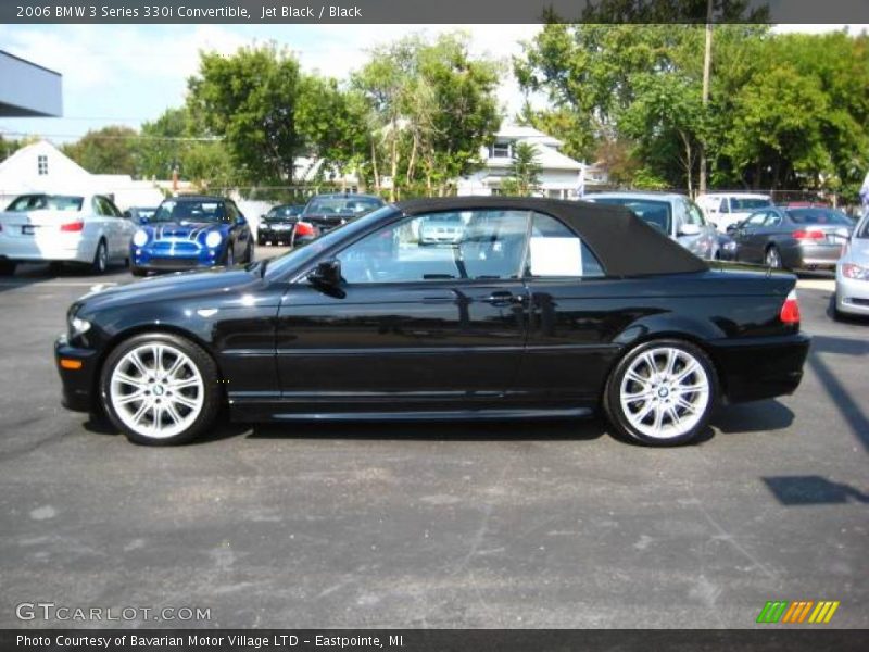 Jet Black / Black 2006 BMW 3 Series 330i Convertible