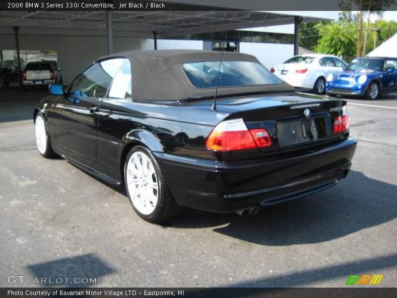 Jet Black / Black 2006 BMW 3 Series 330i Convertible