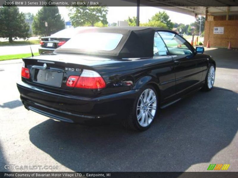 Jet Black / Black 2006 BMW 3 Series 330i Convertible