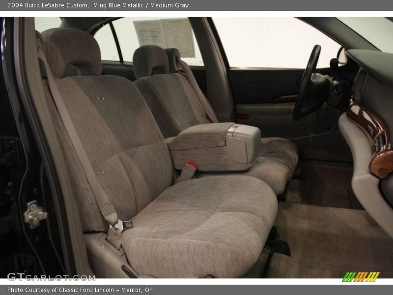 Ming Blue Metallic / Medium Gray 2004 Buick LeSabre Custom