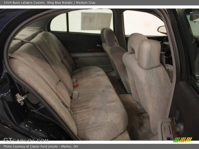 Ming Blue Metallic / Medium Gray 2004 Buick LeSabre Custom