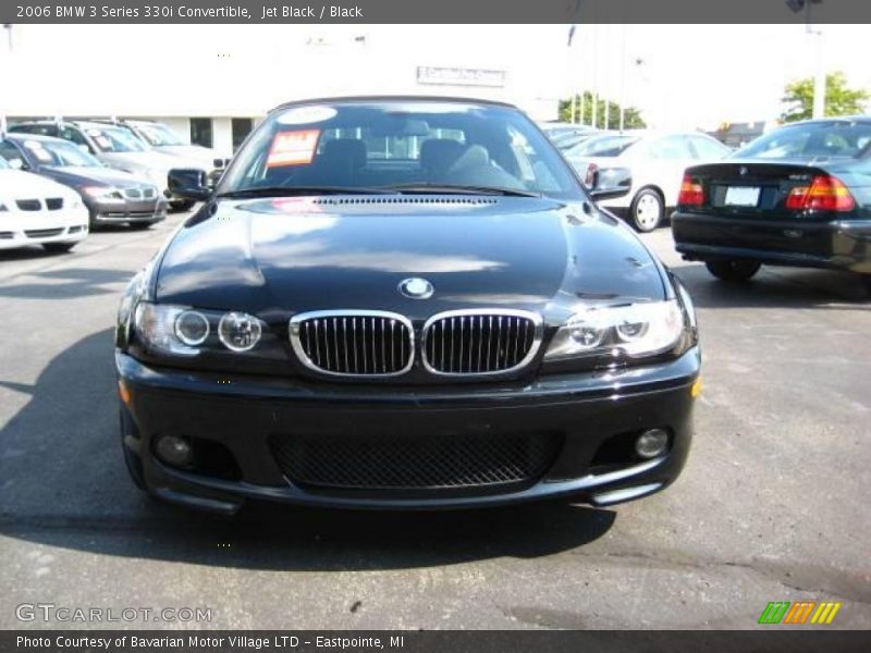 Jet Black / Black 2006 BMW 3 Series 330i Convertible