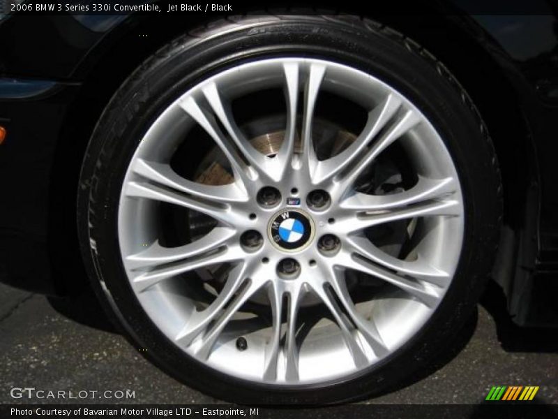 Jet Black / Black 2006 BMW 3 Series 330i Convertible