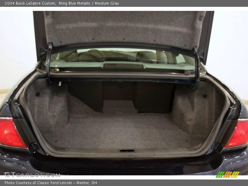 Ming Blue Metallic / Medium Gray 2004 Buick LeSabre Custom