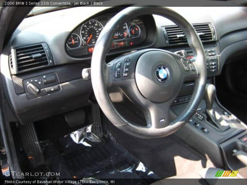 Jet Black / Black 2006 BMW 3 Series 330i Convertible