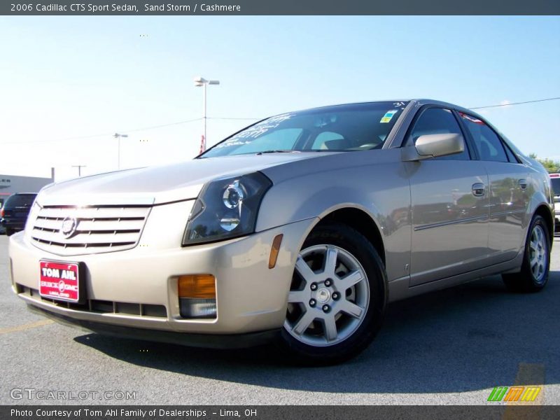 Sand Storm / Cashmere 2006 Cadillac CTS Sport Sedan