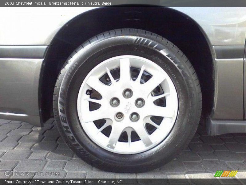 Bronzemist Metallic / Neutral Beige 2003 Chevrolet Impala