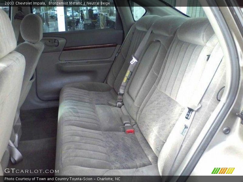 Bronzemist Metallic / Neutral Beige 2003 Chevrolet Impala