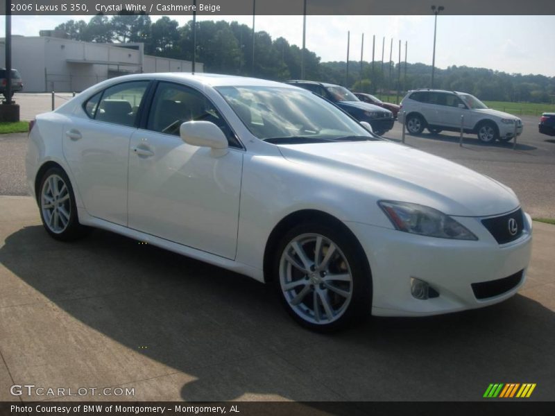 Crystal White / Cashmere Beige 2006 Lexus IS 350