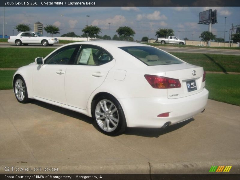 Crystal White / Cashmere Beige 2006 Lexus IS 350