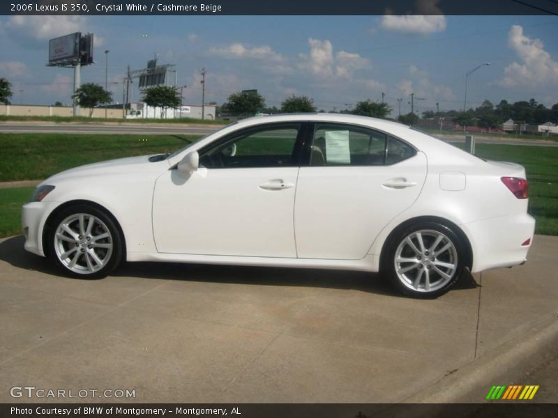 Crystal White / Cashmere Beige 2006 Lexus IS 350